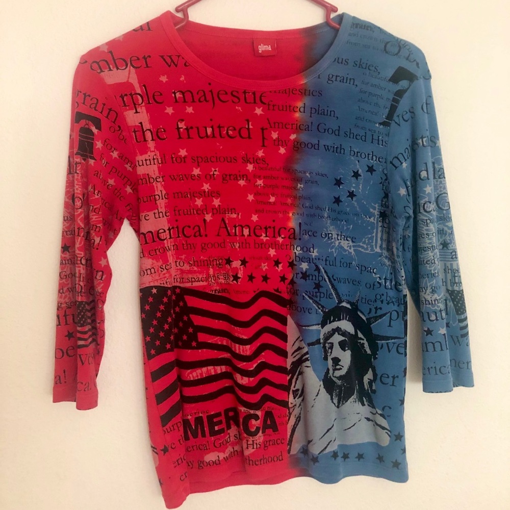 Gilma American Independence Medium Top